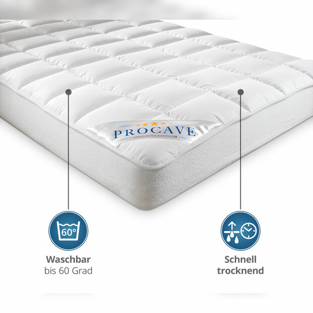 MICRO-COMFORT Matratzenschoner mit Spannumrandung