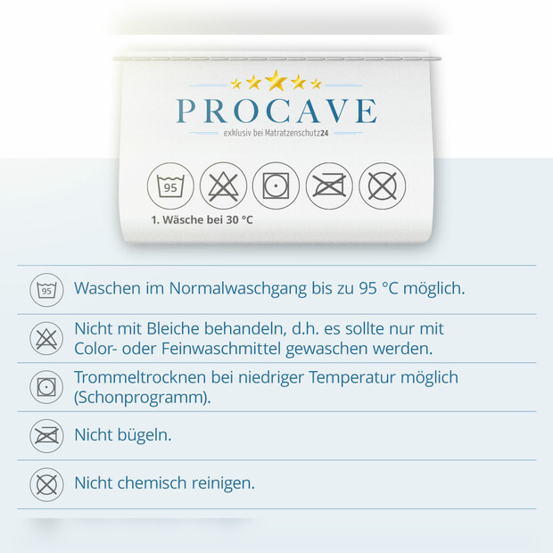Wasserundurchlässige Matratzenauflage (Molton)