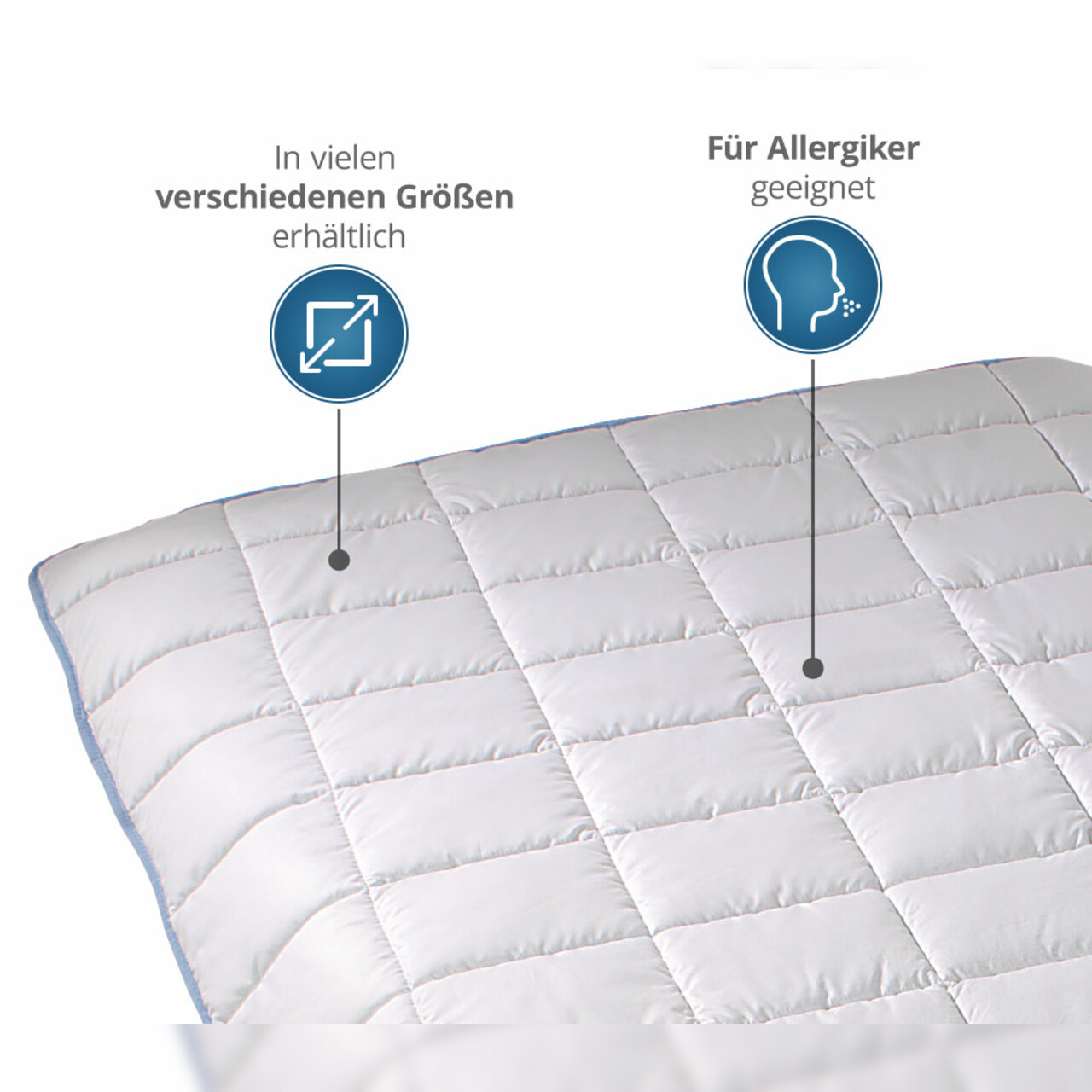 TopCool kochfeste Qualitäts-Sommerbettdecke