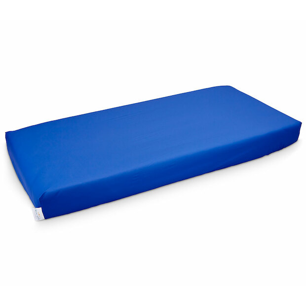 Inkontinenz Spannbettlaken in Blau - 100% wasserdicht
