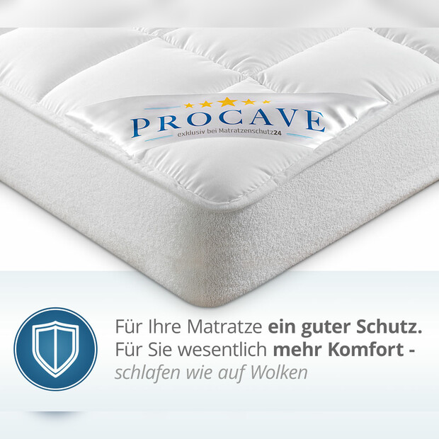 MICRO-COMFORT Matratzenschoner mit Spannumrandung