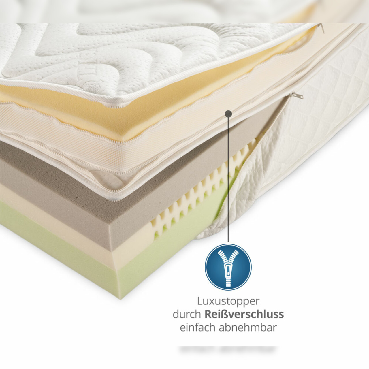 „LUXI“ Boxspringmatratze als Kaltschaum-Matratzensystem