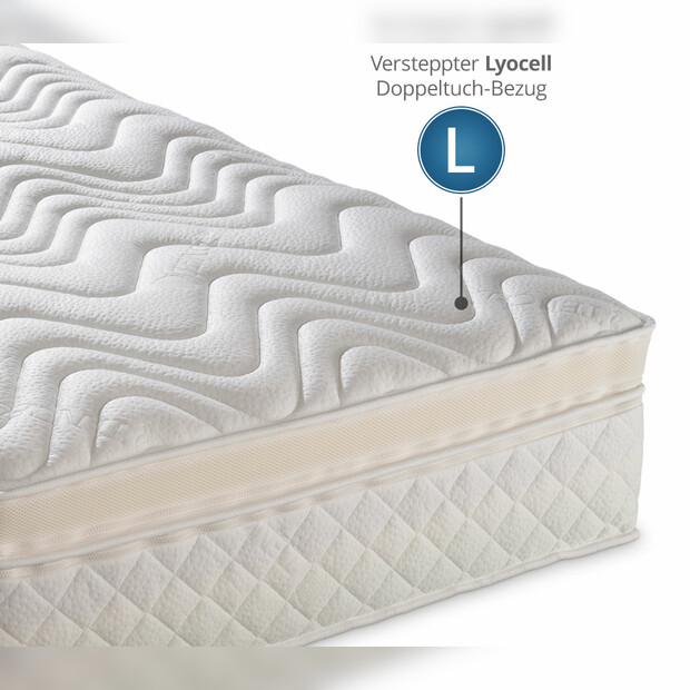 „LUXI“ Boxspringmatratze als Kaltschaum-Matratzensystem