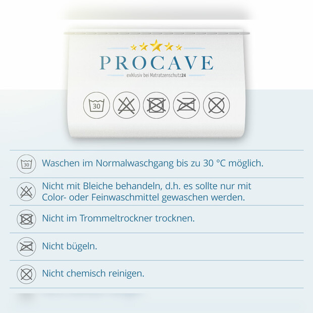 Matratzenkeil mit AloeVera-Bezug