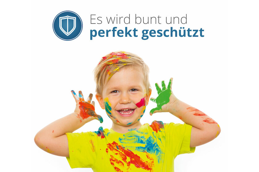 Unversteppter Matratzenbezug in Schwarz