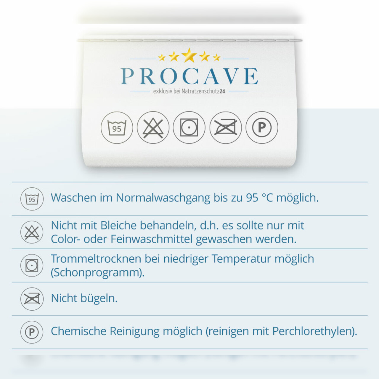 Inkontinenz Spannbettlaken in Weiß - 100% wasserdicht