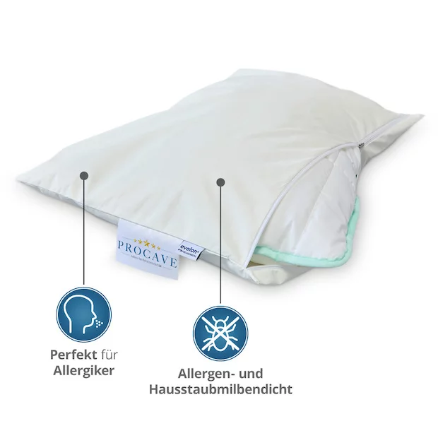 Kissenbezug mit Evolon-Material