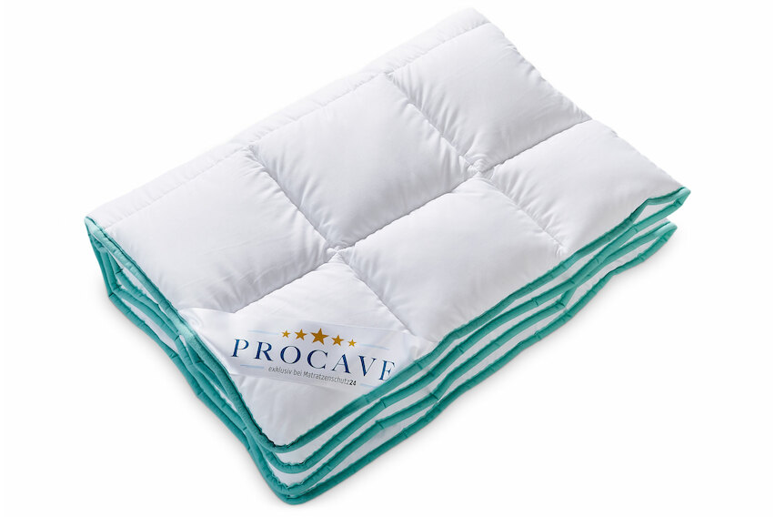 Kinderbetten-Set Aloe Vera mit Kissen 40x60cm und Steppbett 100x135cm