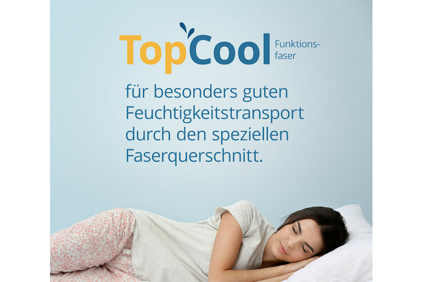 TopCool kochfeste Qualitäts-Sommerbettdecke