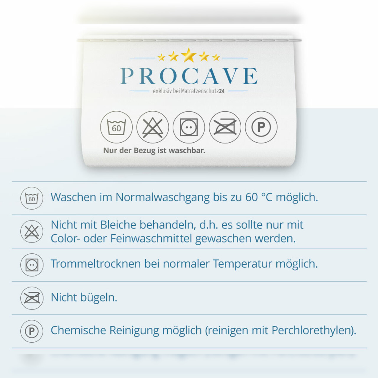 Viscoschaum-Topper mit Reißverschluss & Eckgummis