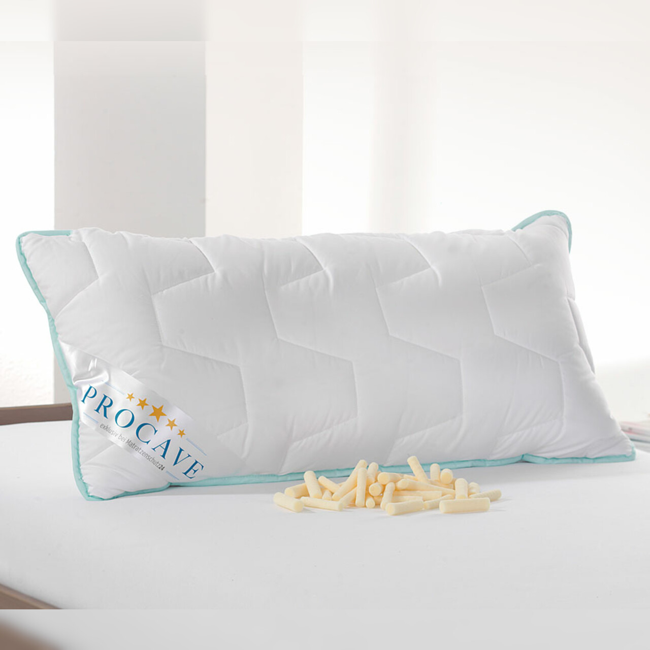 Nackenstützkissen Memory mit AloeVera Kissenbezug