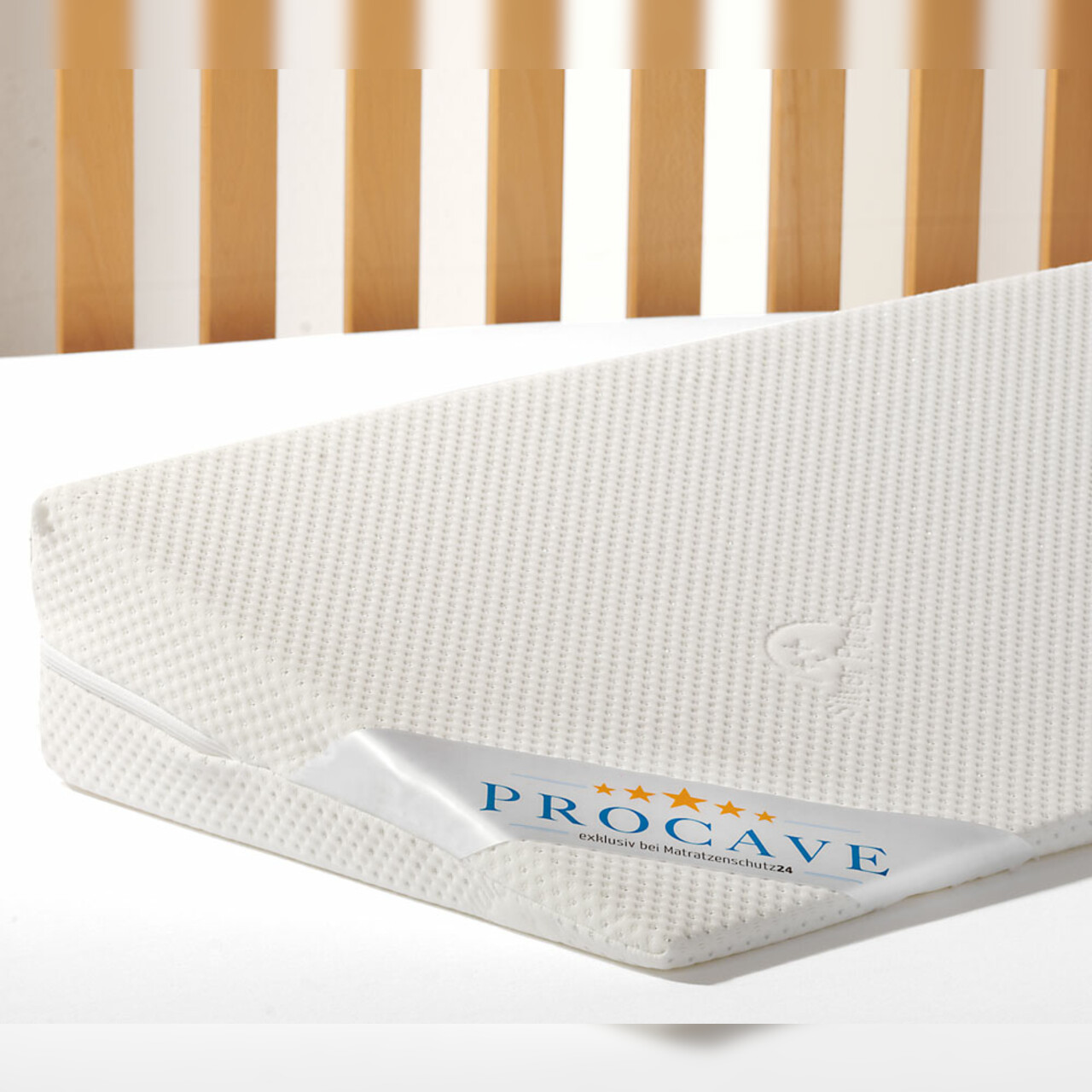 Bettkeil mit Bezug aus Silver Protect-Doppeltuch