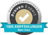Empfohlen von Proven Expert