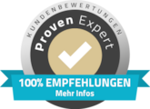 Empfohlen von Proven Expert