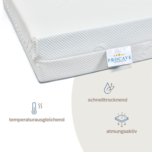 Lyocell Matratzenbezug unversteppt