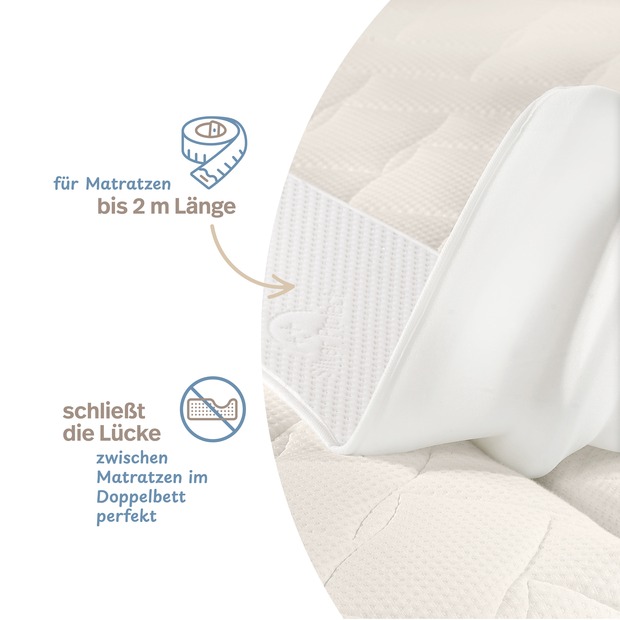 Liebesbrücke mit Silver Protect-Bezug