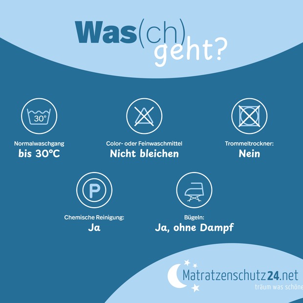 unversteppter Matratzenbezug grau