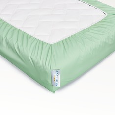 wasserdichtes Spannbettlaken abwischbar grün