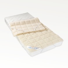 Matratzenschoner NATUR Lammflor