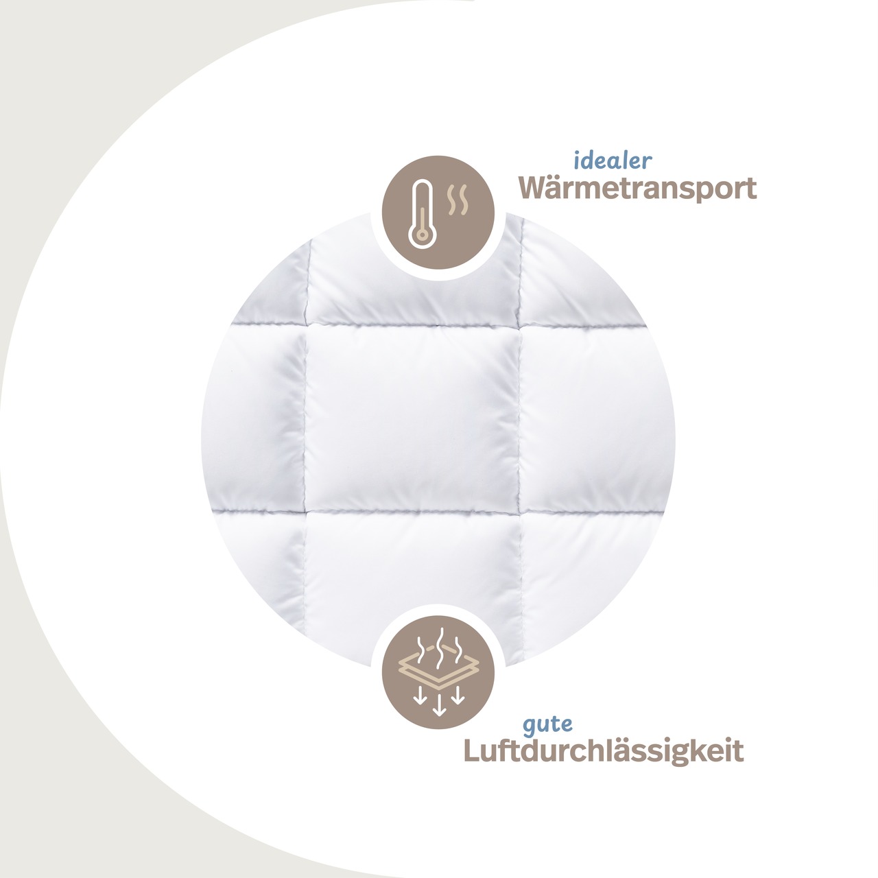 Kinderbetten-Set Aloe Vera mit Kissen 40x60cm und Steppbett 100x135cm