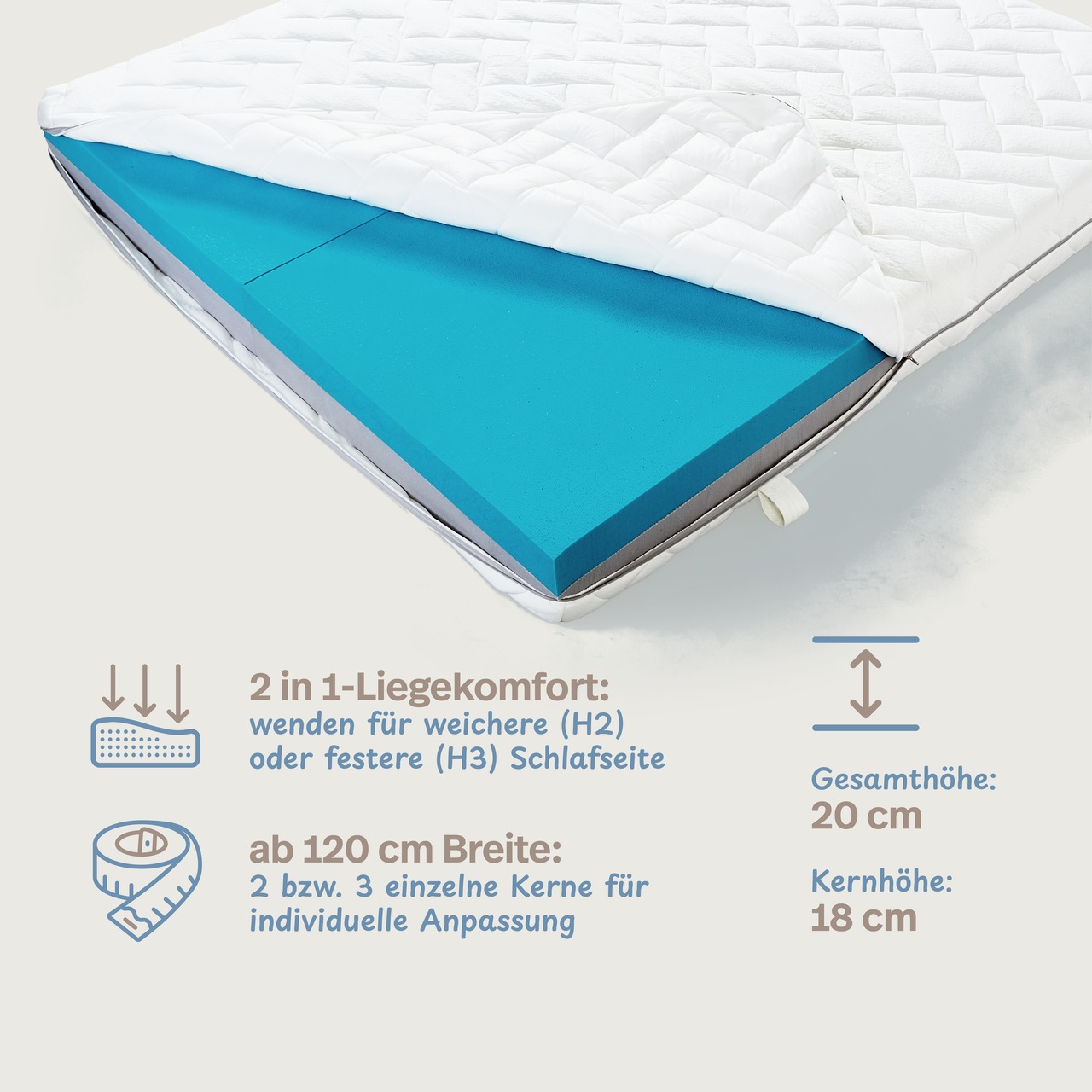 „ELLI“ Wendematratze aus Erfurt by PROCAVE