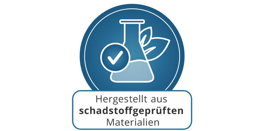 Siegel schadstofffrei