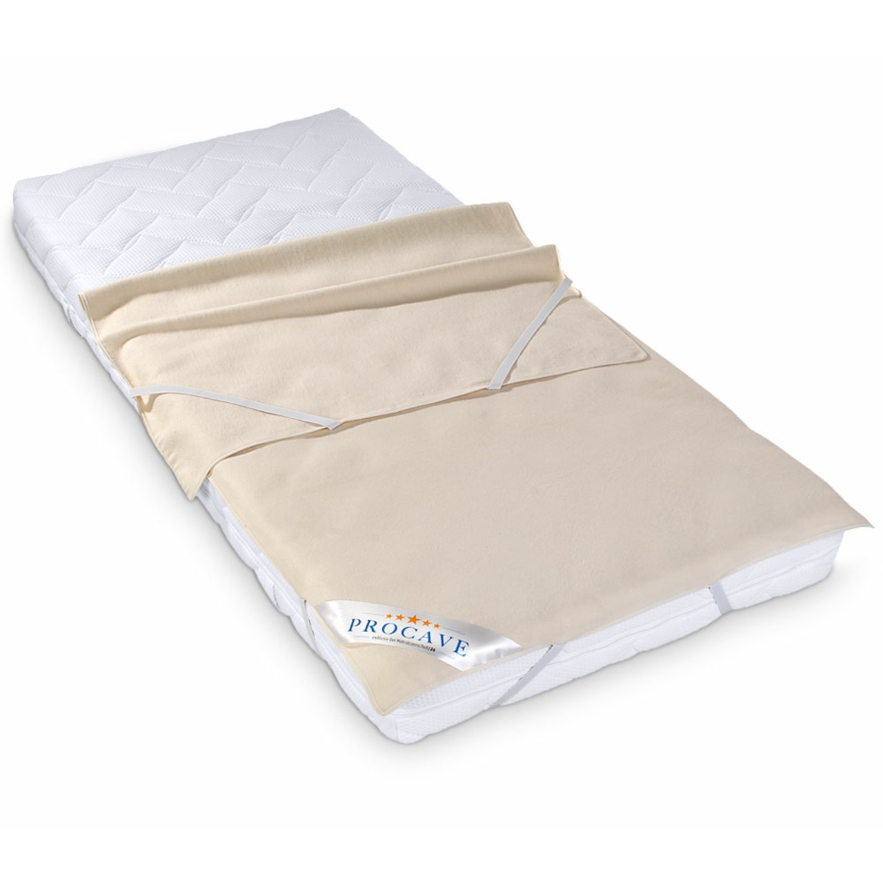 Matratzen-Auflage aus 100% Baumwolle mit Sanfor-Ausrüstung