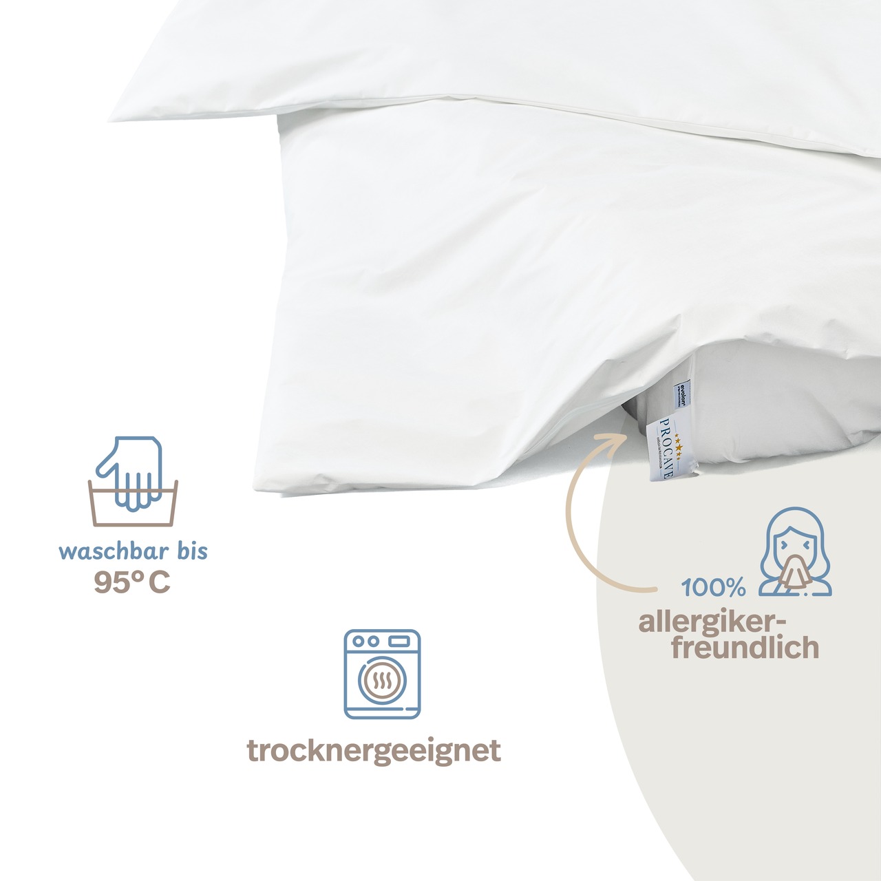 Anti Milben Encasing - Allergiker Bettdeckenbezüge aus Evolon