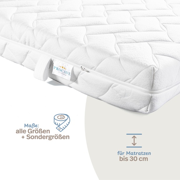 AloeVera Matratzenbezug versteppt