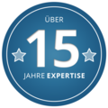 Wir haben über 15 Jahre Expertise