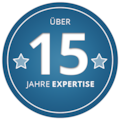 Wir haben über 15 Jahre Expertise