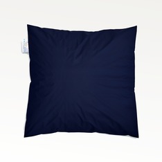wasserdichter Kissenbezug abwischbar in dunkelblau