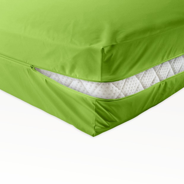 unversteppter Matratzenbezug apfelgrün