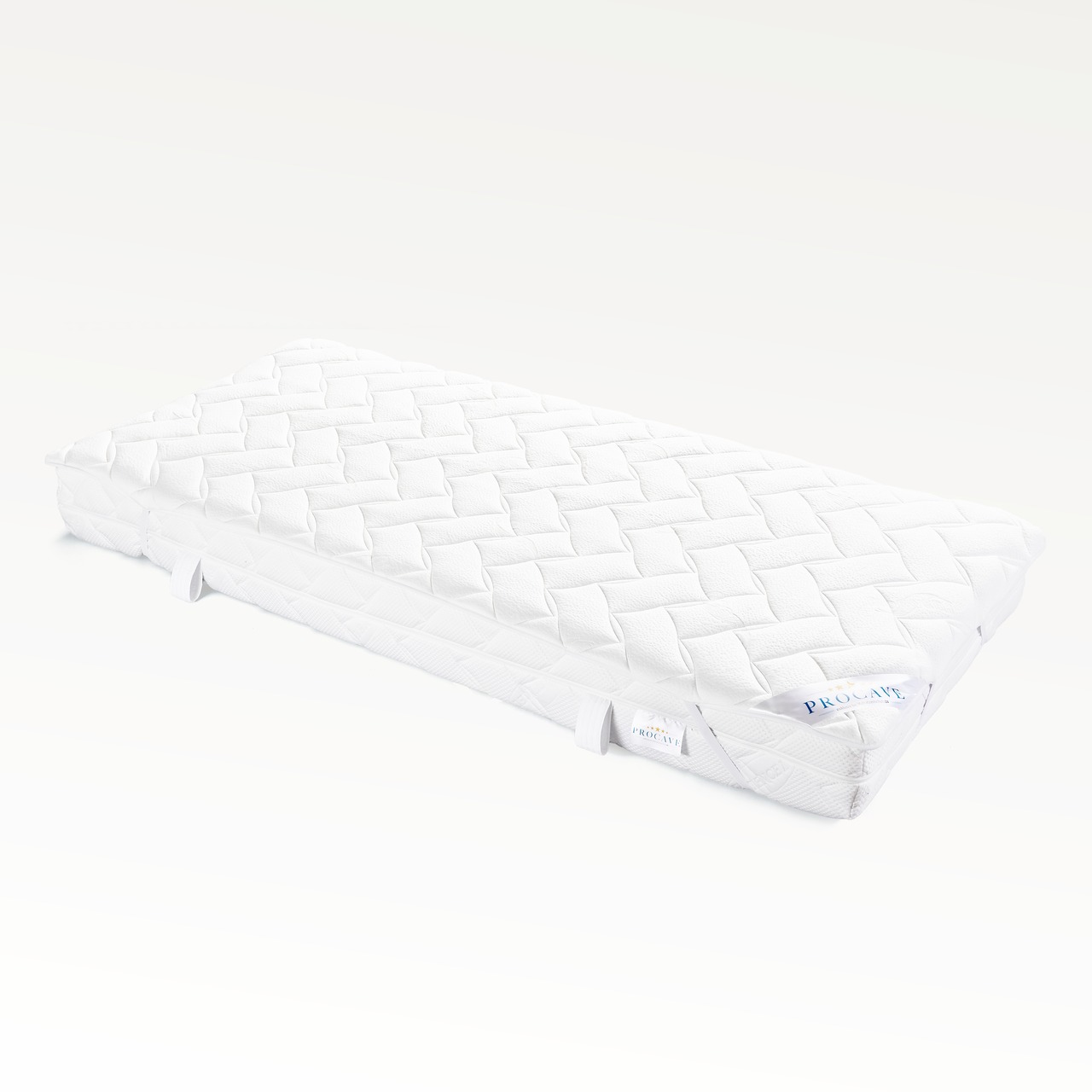 Matratzenauflage verstepptes AloeVera-Doppeltuch mit 4 Eckgummis