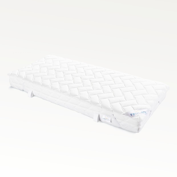 Matratzenauflage verstepptes AloeVera-Doppeltuch mit 4 Eckgummis