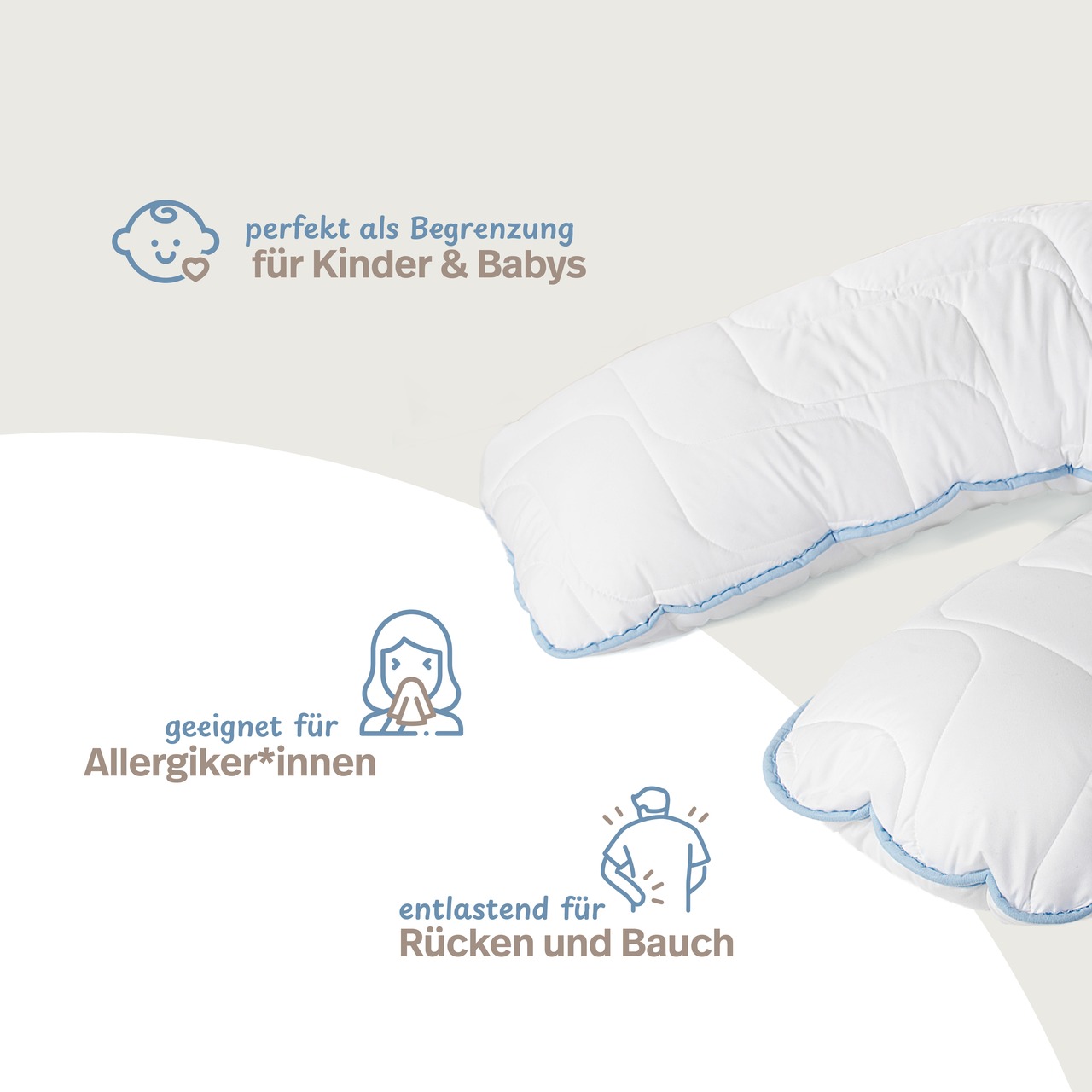 Stillkissen mit TopCool Kissenbezug