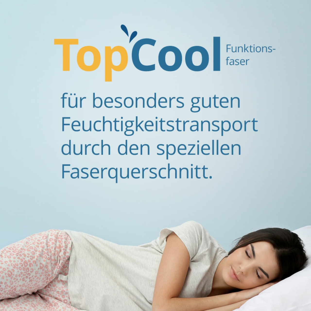 TopCool kochfeste Qualitäts-Ganzjahresdecke