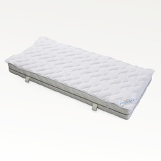 leichtes Wendeunterbett Frottee Baumwolle mit 4 Eckgummis