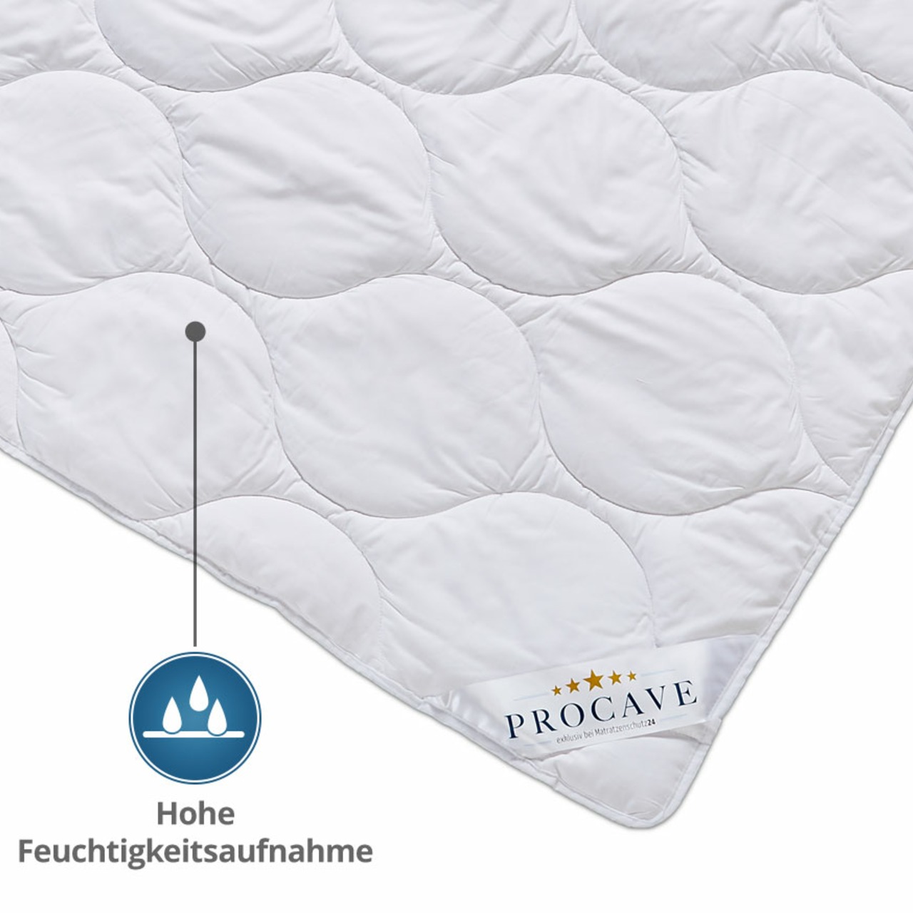 Bettdecke für Sommer aus Baumwolle