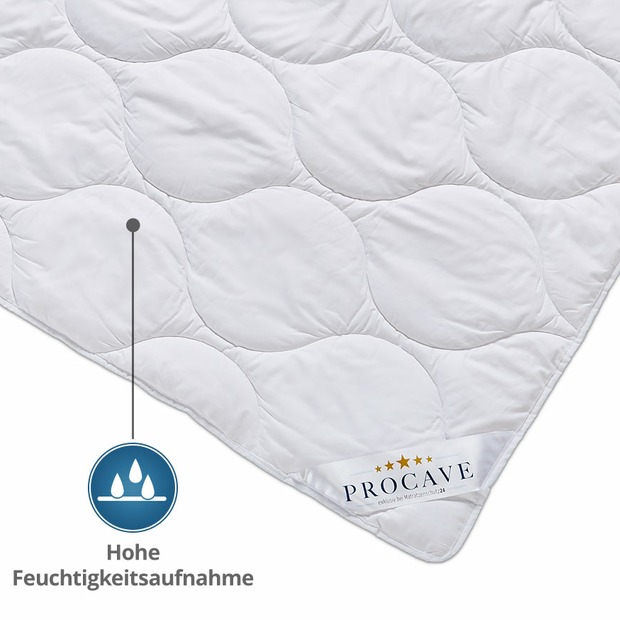 Bettdecke für Sommer aus Baumwolle