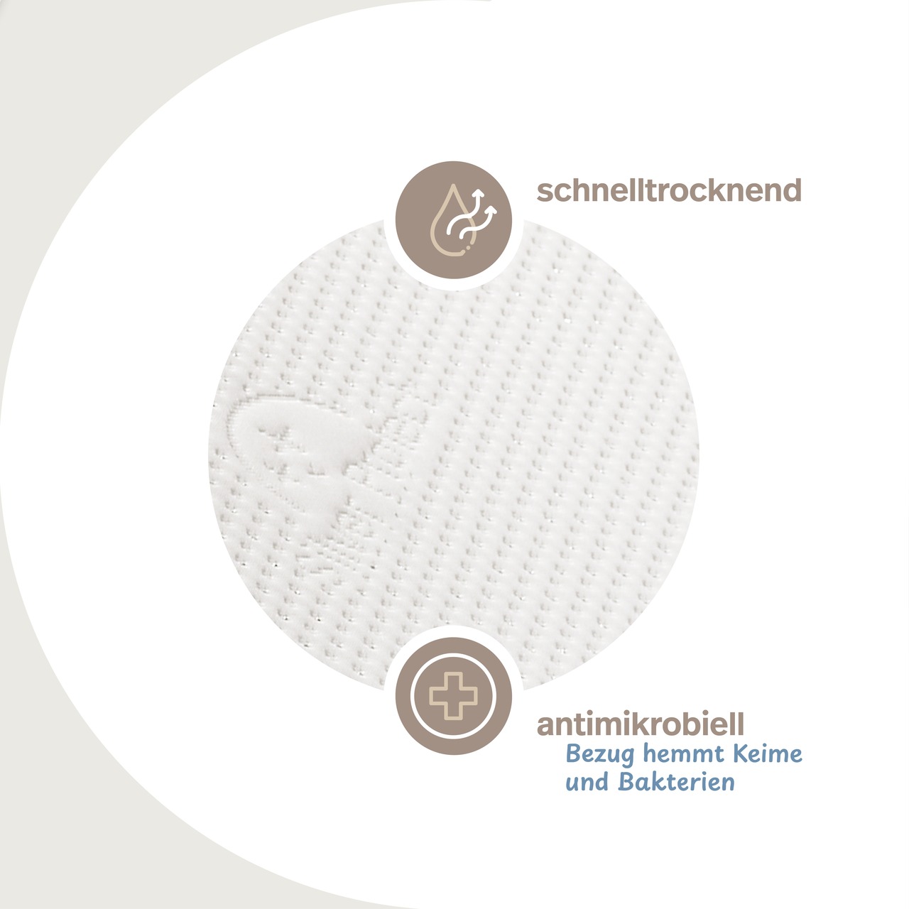 Liebesbrücke mit Silver Protect-Bezug