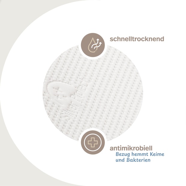 Liebesbrücke mit Silver Protect-Bezug