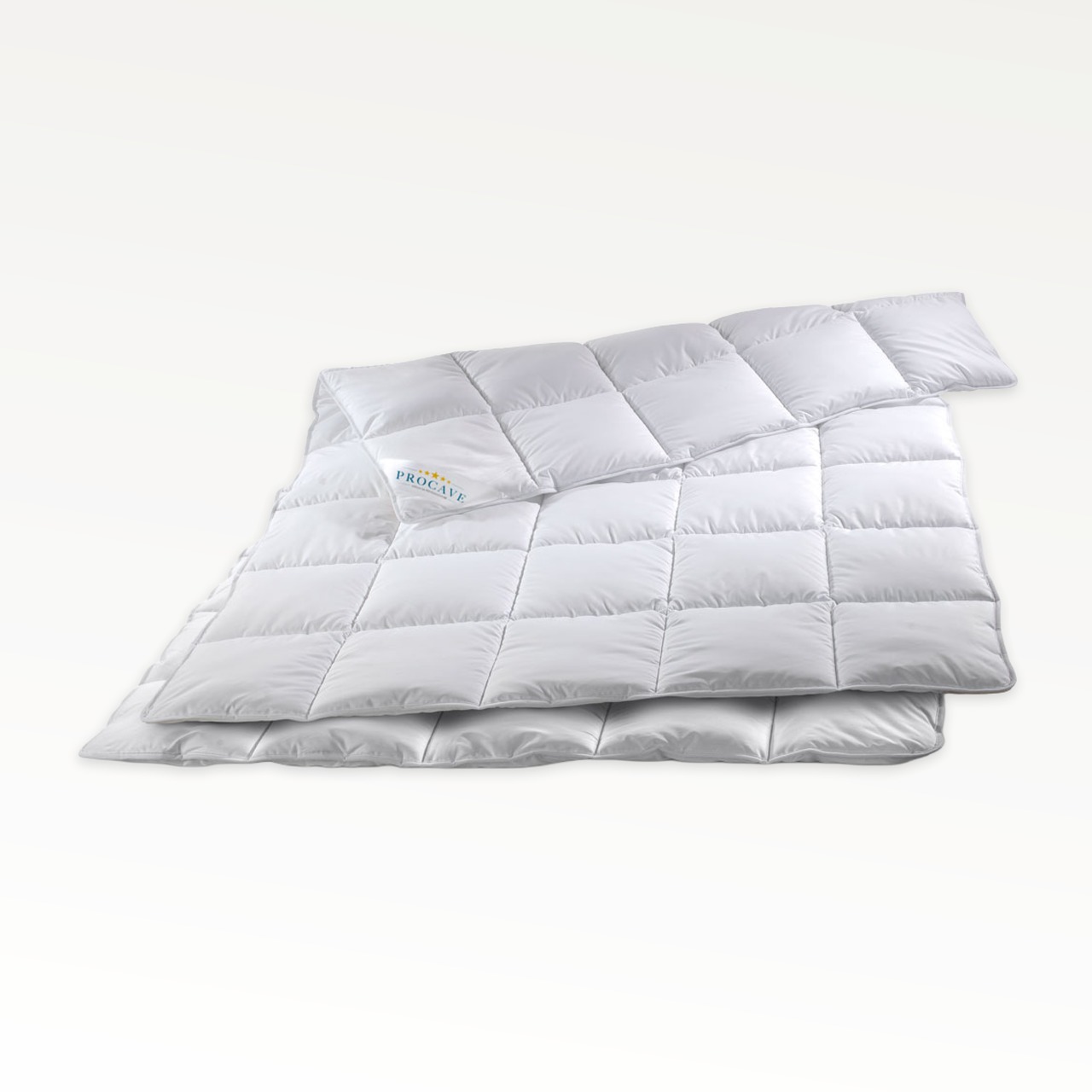 MICRO-COMFORT 4 Jahreszeiten Steppdecke mit Druckknöpfen