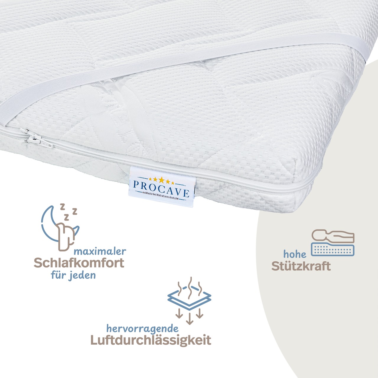 Kaltschaumtopper Premium