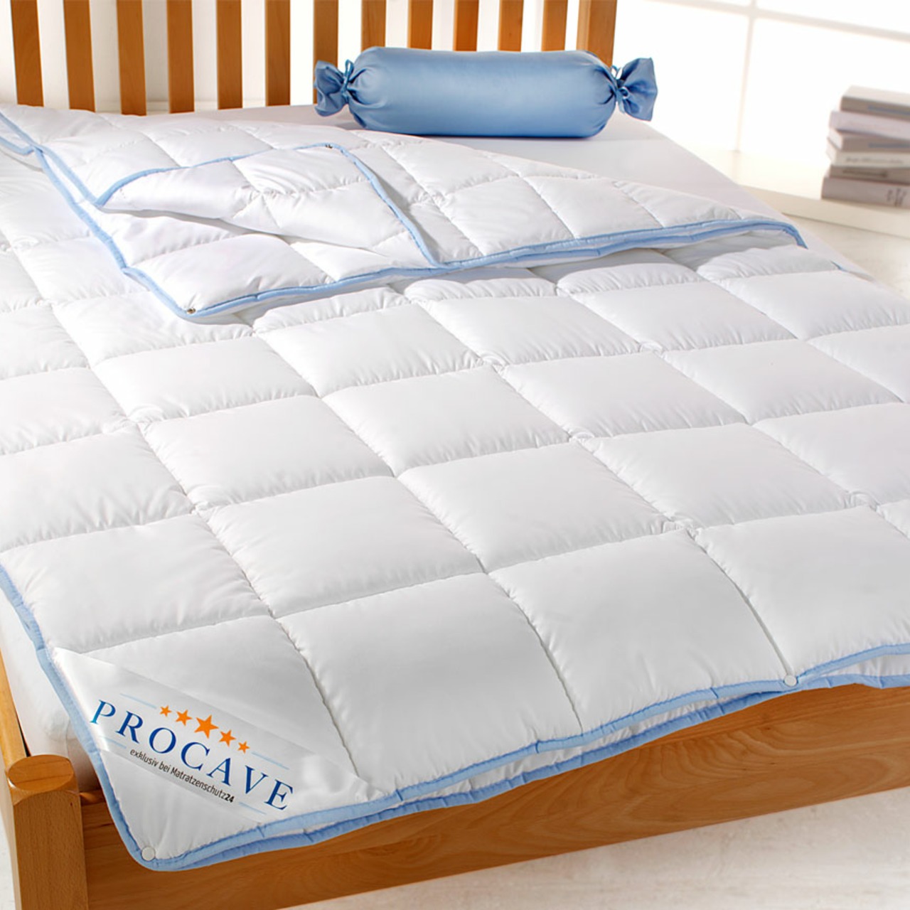 TopCool kochfeste Qualitäts-4-Jahreszeitendecke mit Druckknöpfen