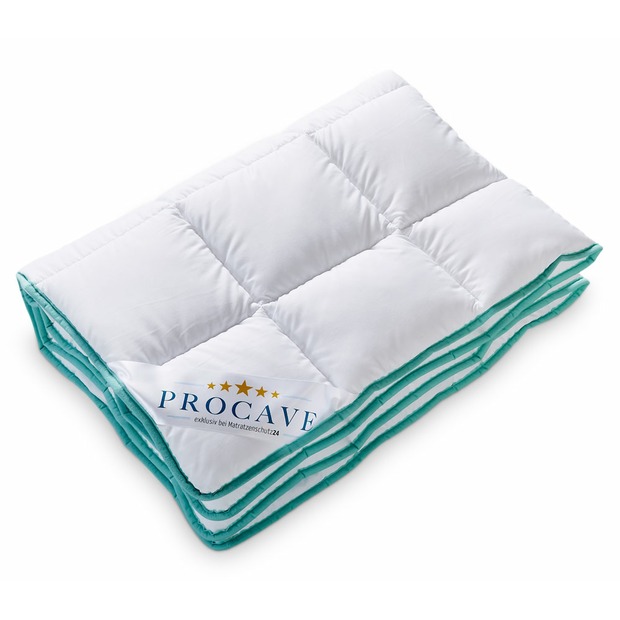 Kinderbetten-Set Aloe Vera mit Kissen 40x60cm und Steppbett 100x135cm