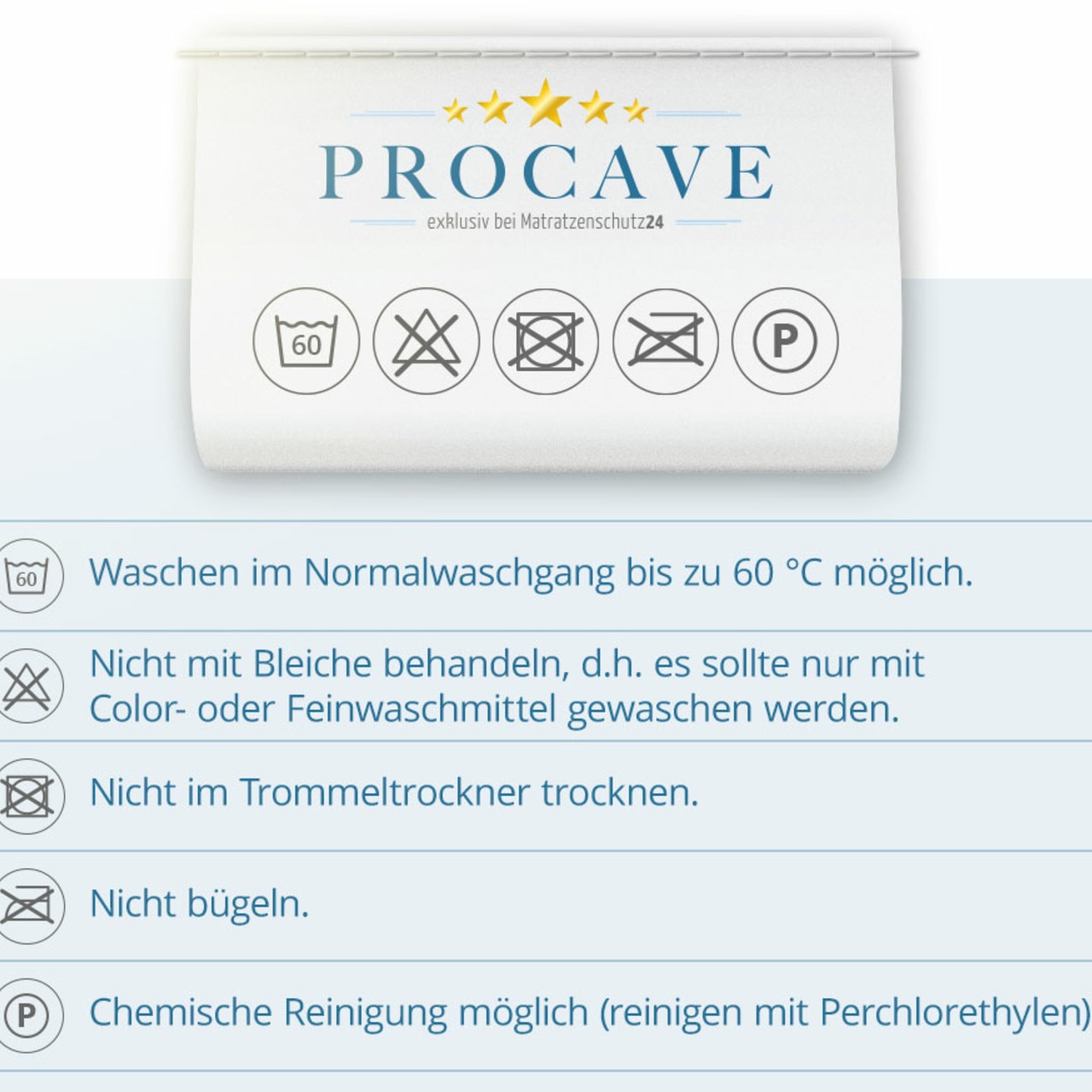 Matratzenauflage verstepptes Lyocell-Doppeltuch mit 4 Eckgummis