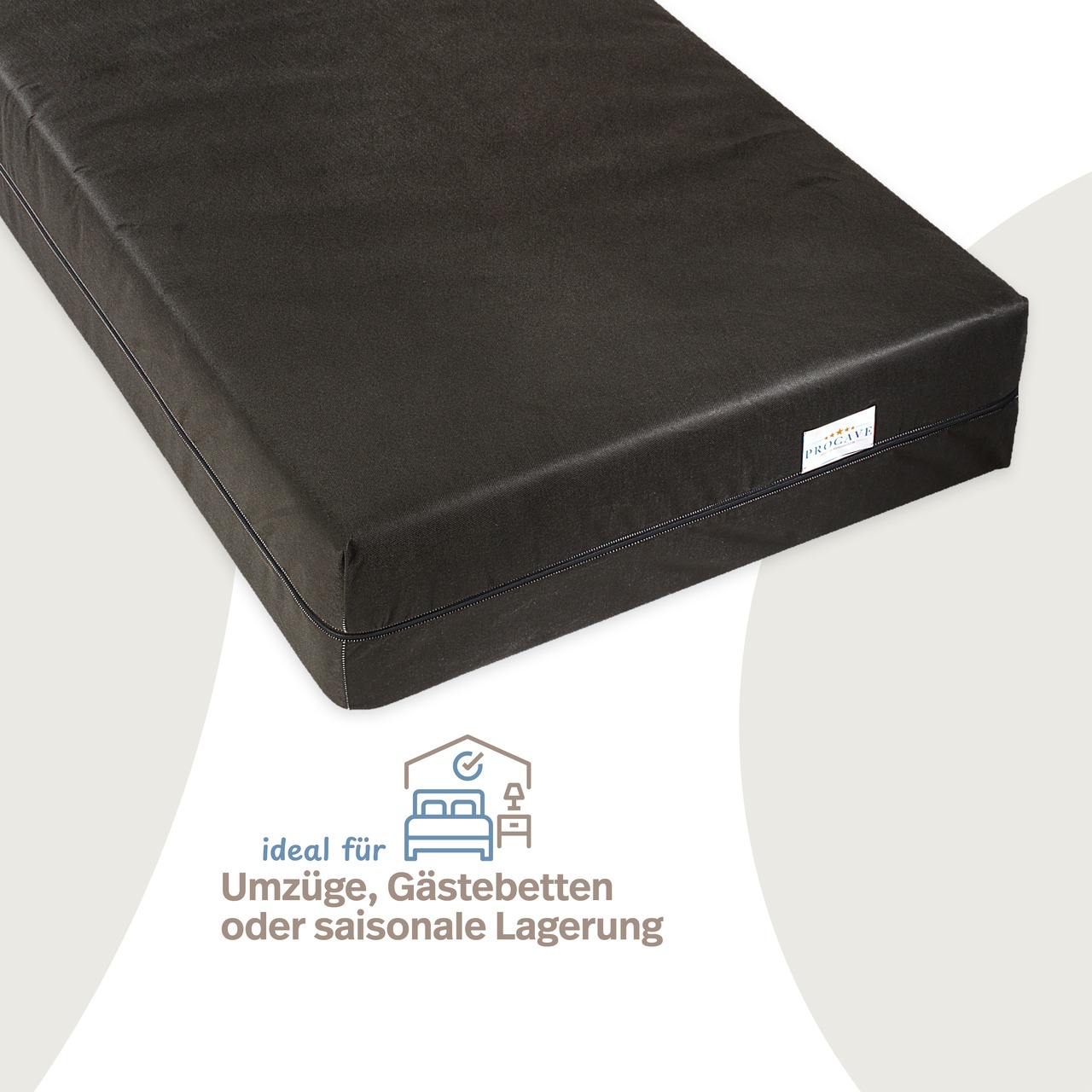 Matratzenhülle & Matratzen-Aufbewahrungstasche als Umzug mit Reißverschluss