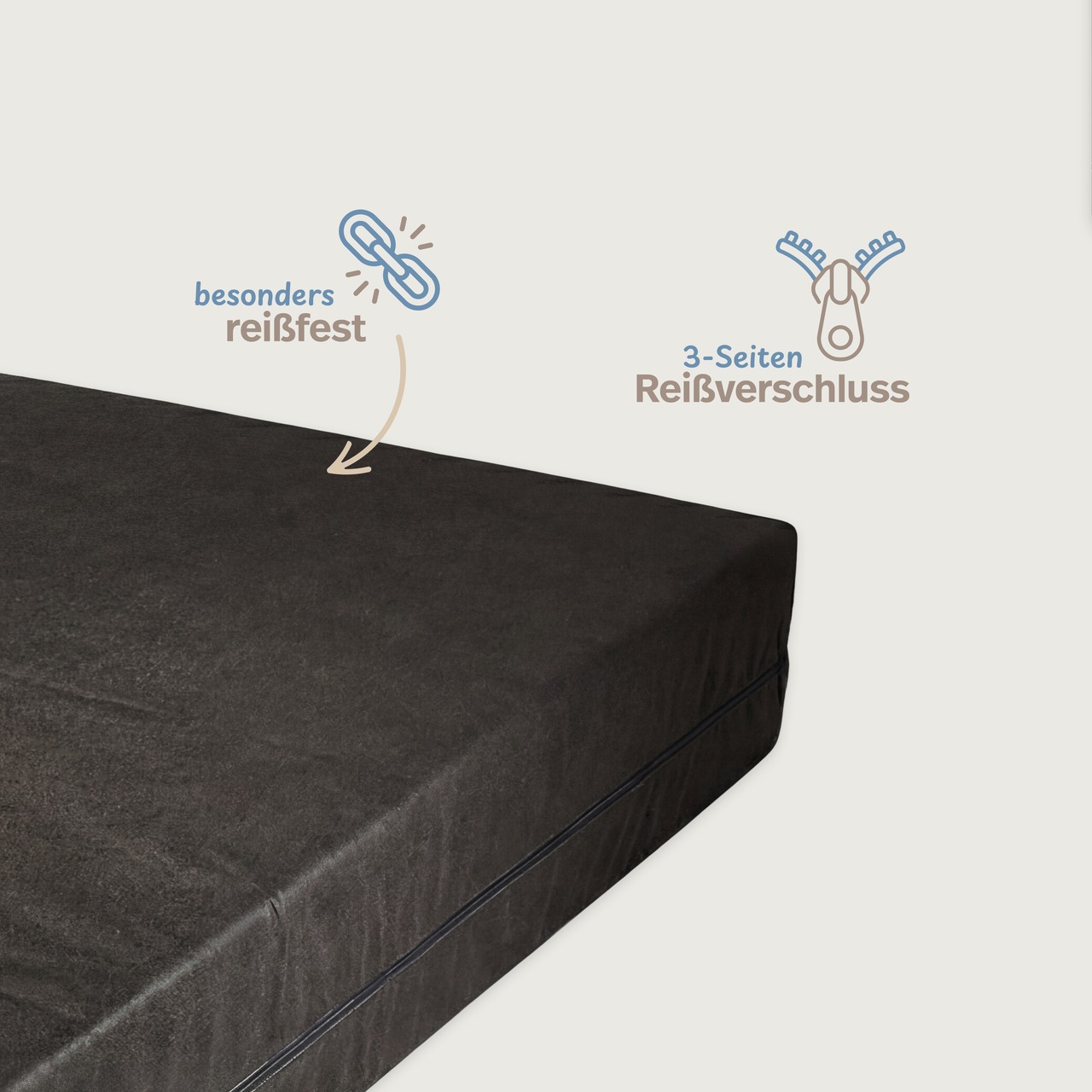 Matratzenhülle & Matratzen-Aufbewahrungstasche als Umzug mit Reißverschluss