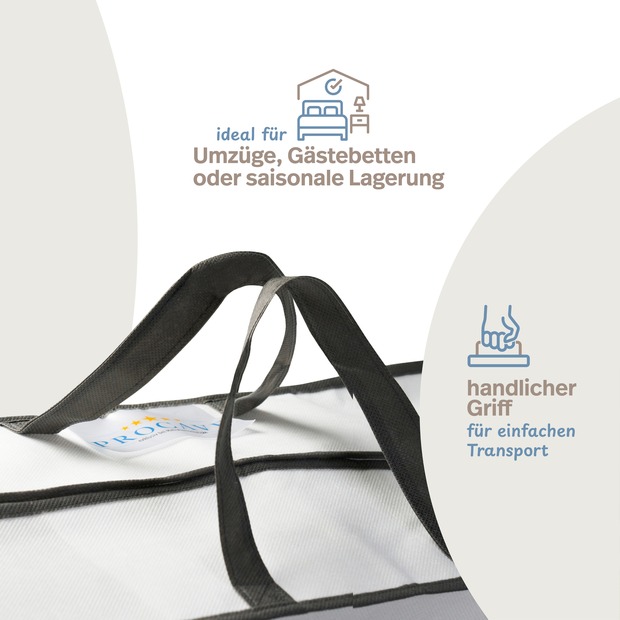 Aufbewahrungstasche für Decken-Kissen-Bettwaren